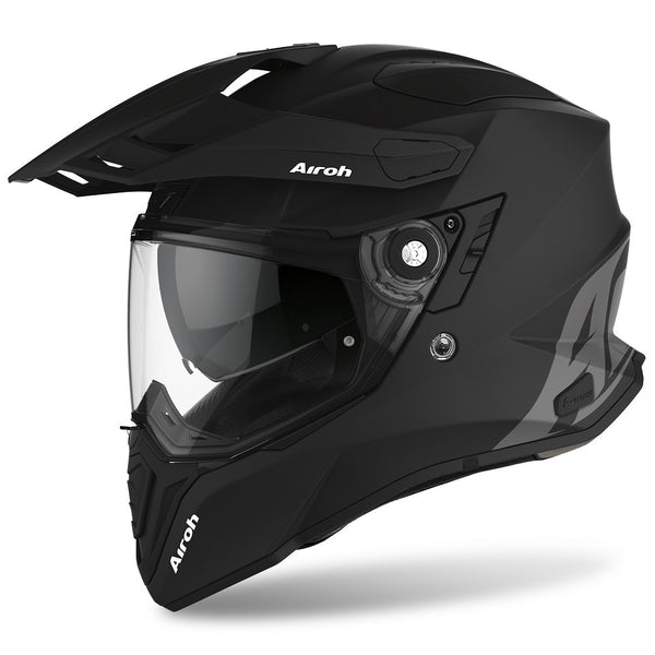 CASCO AIROH TOURING COMMANDER COL.ORANGE FLUO MATT