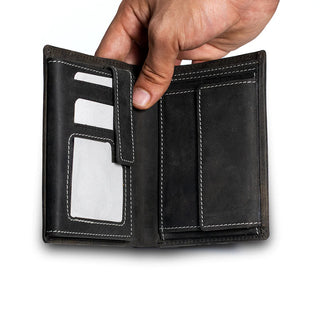 CARBONADO Bifold Wallet Classic (Black)