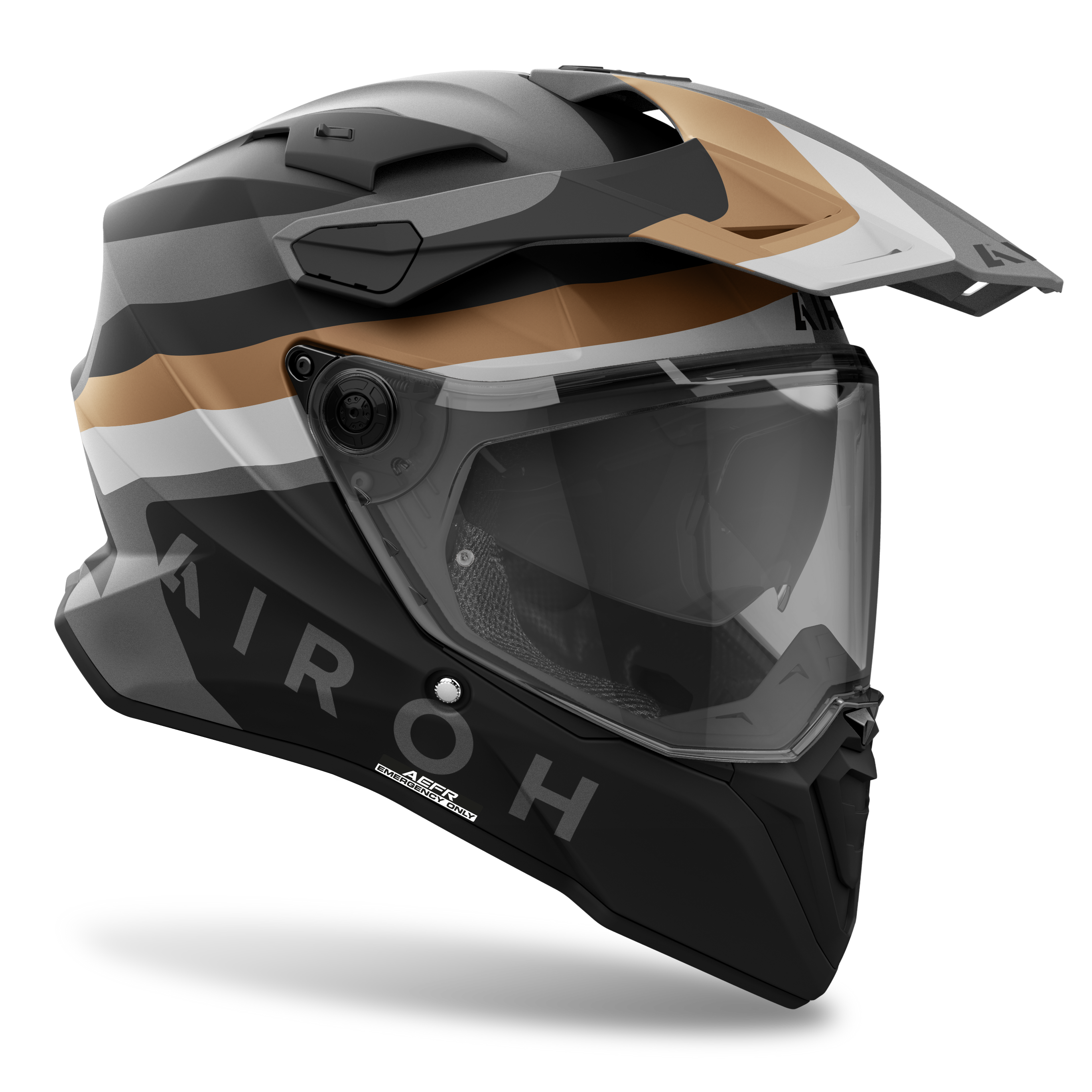 Airoh Commander 2 Doom Gold Matt Helmet