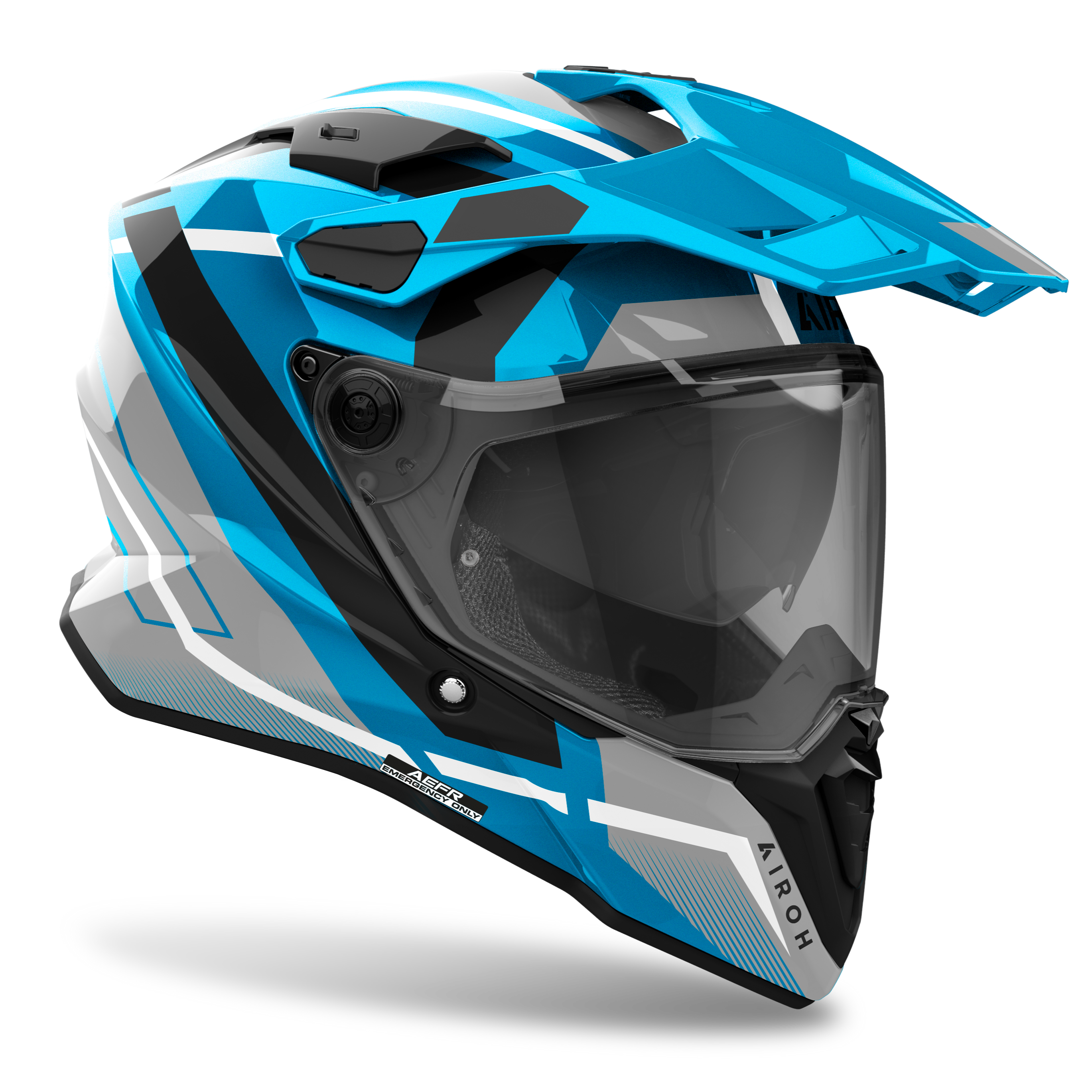 Airoh Commander 2 Mavick Cerulean Blue Helmet