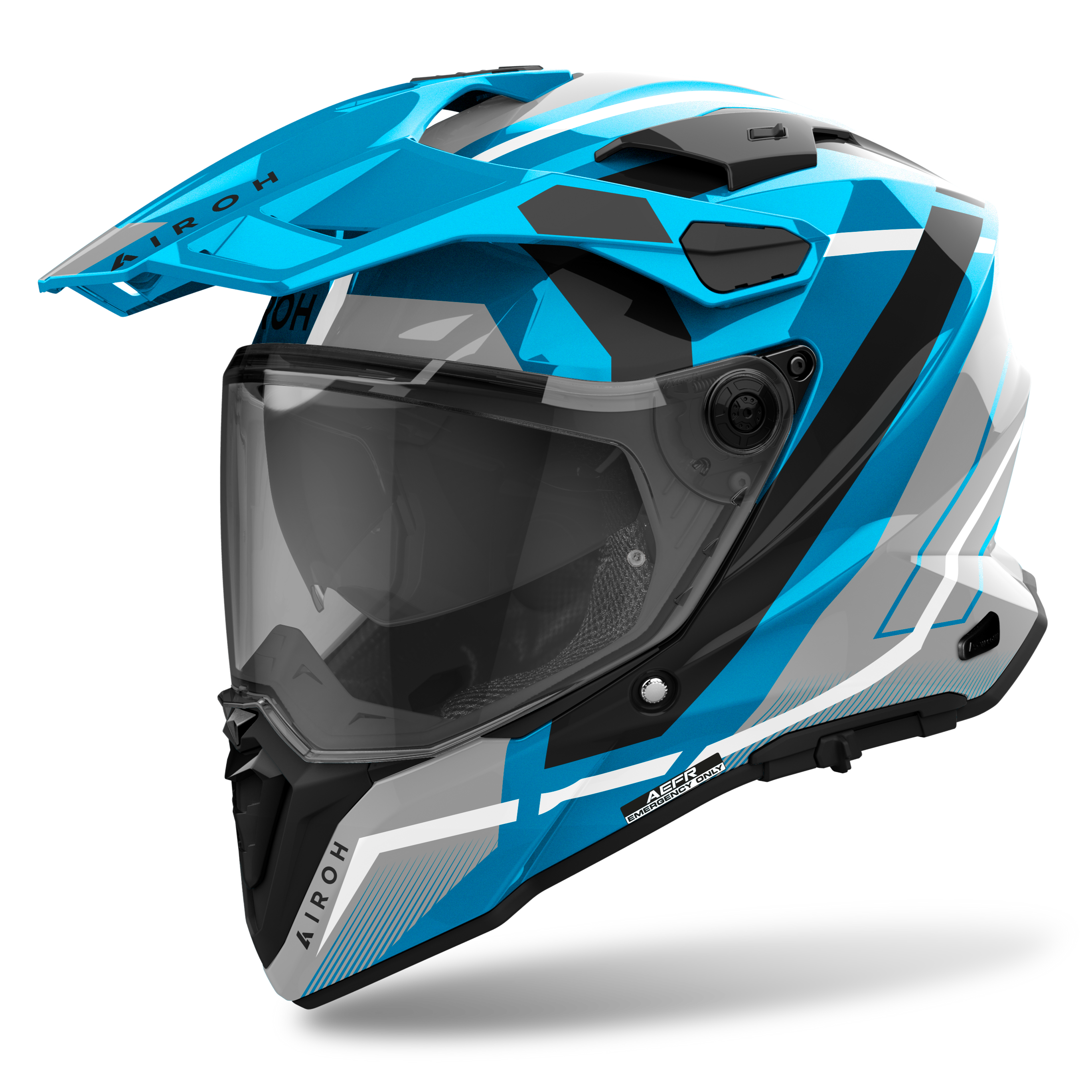 Airoh Commander 2 Mavick Cerulean Blue Helmet