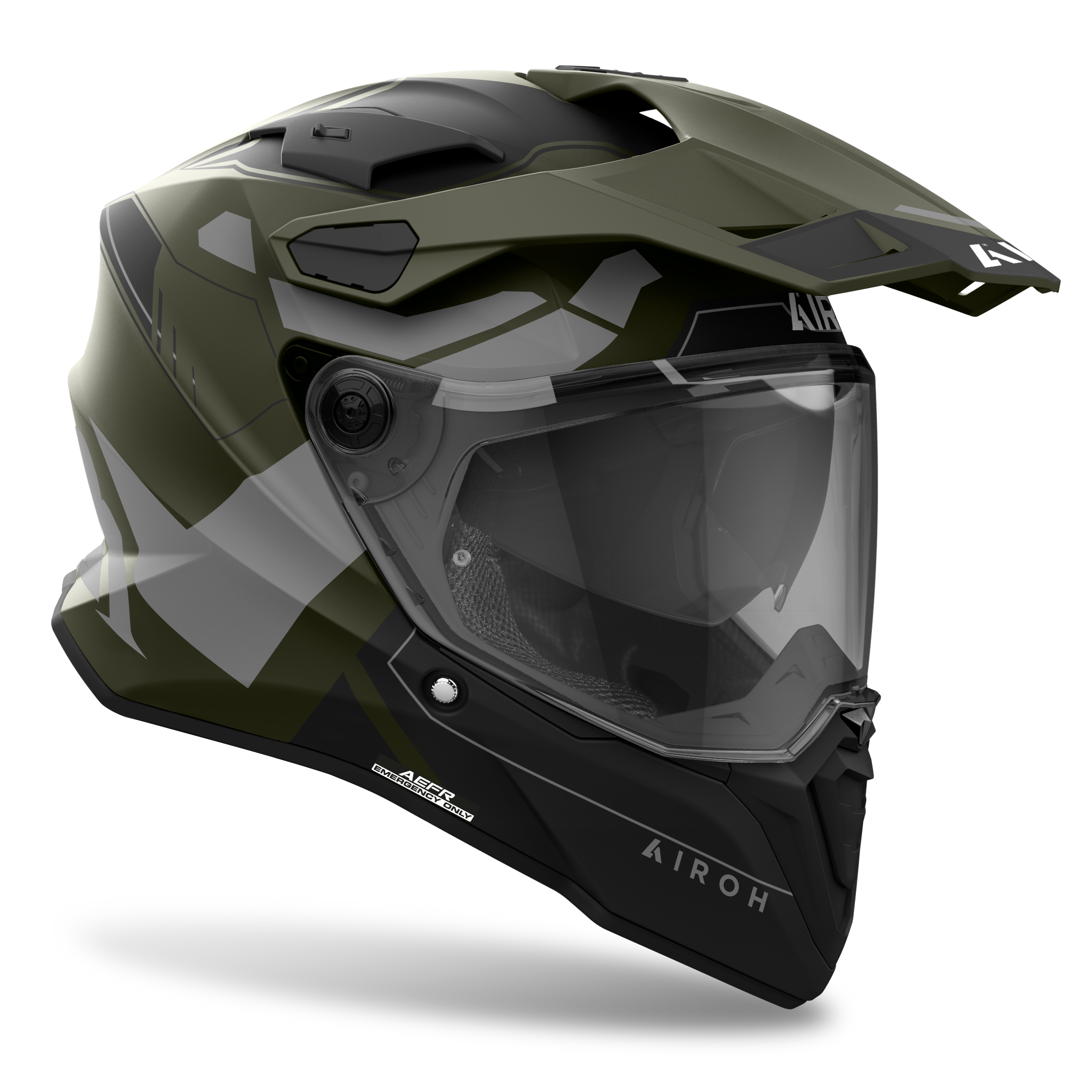 Airoh Commander 2 Reveal Military Green Helmet