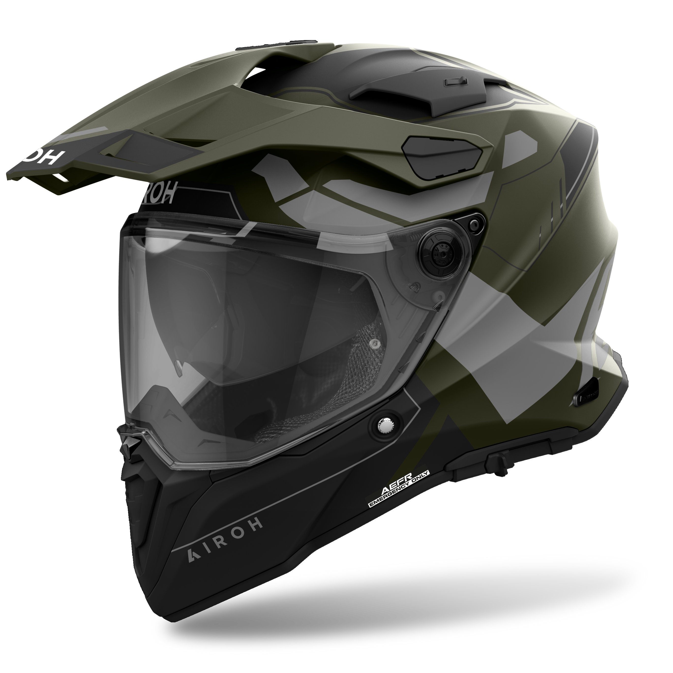 Airoh Commander 2 Reveal Military Green Helmet