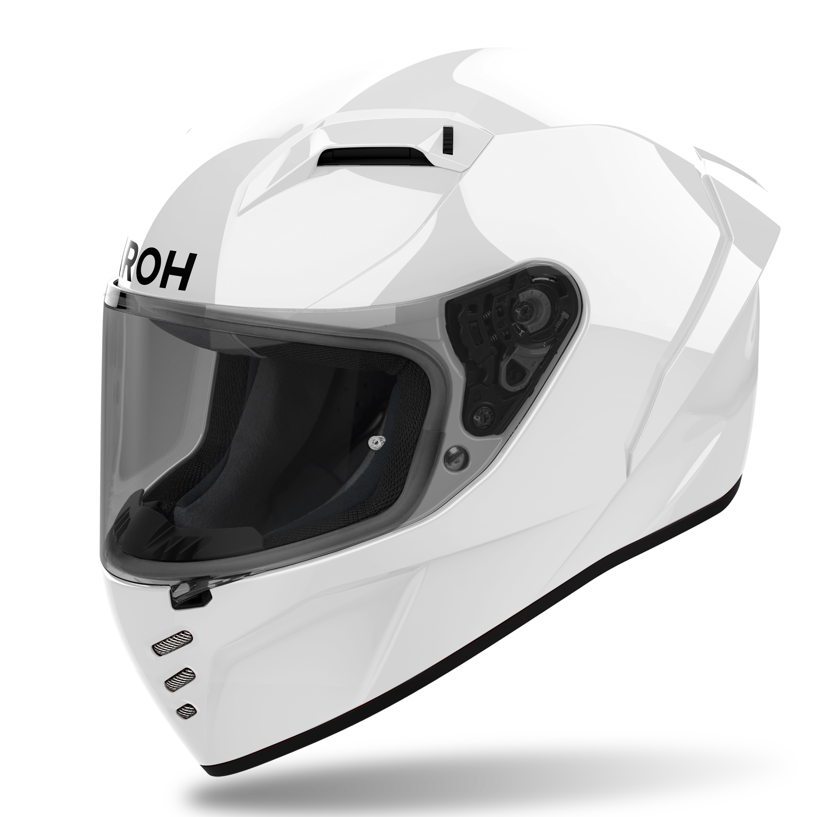 AIROH CONNOR Color White Gloss Helmet