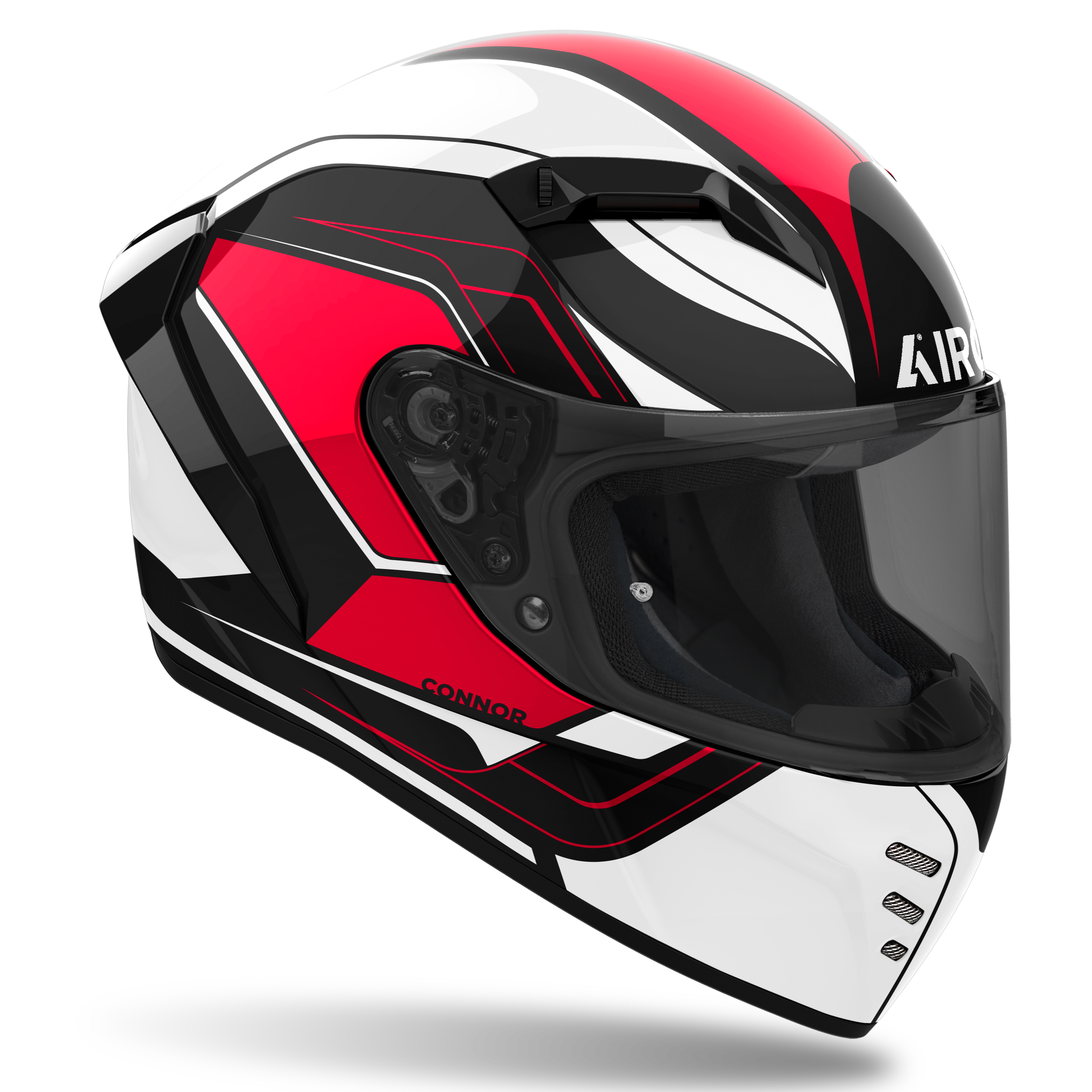 AIROH CONNOR DUNK RED GLOSS HELMET