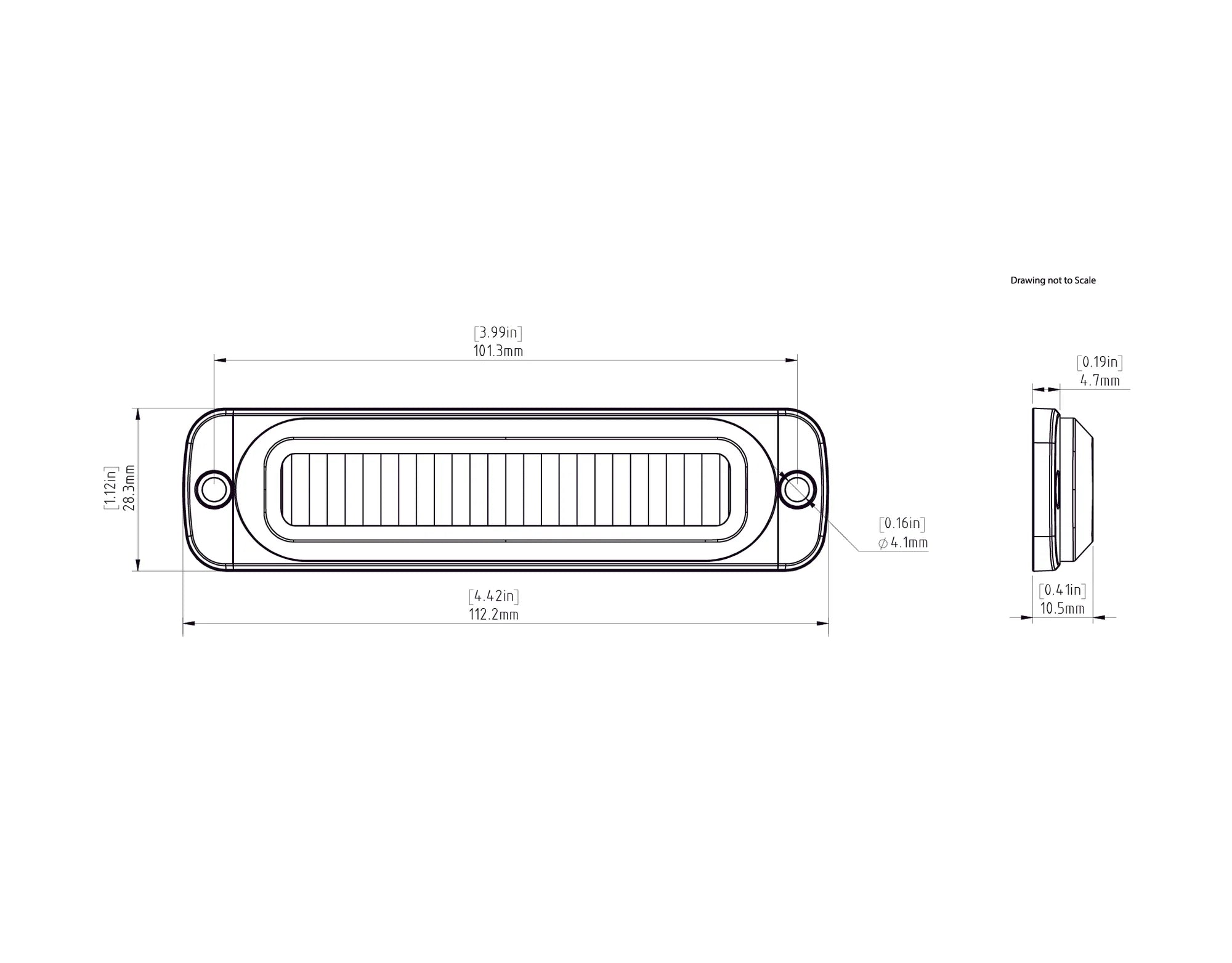 Denali DRL Visibility Fender Light Mount