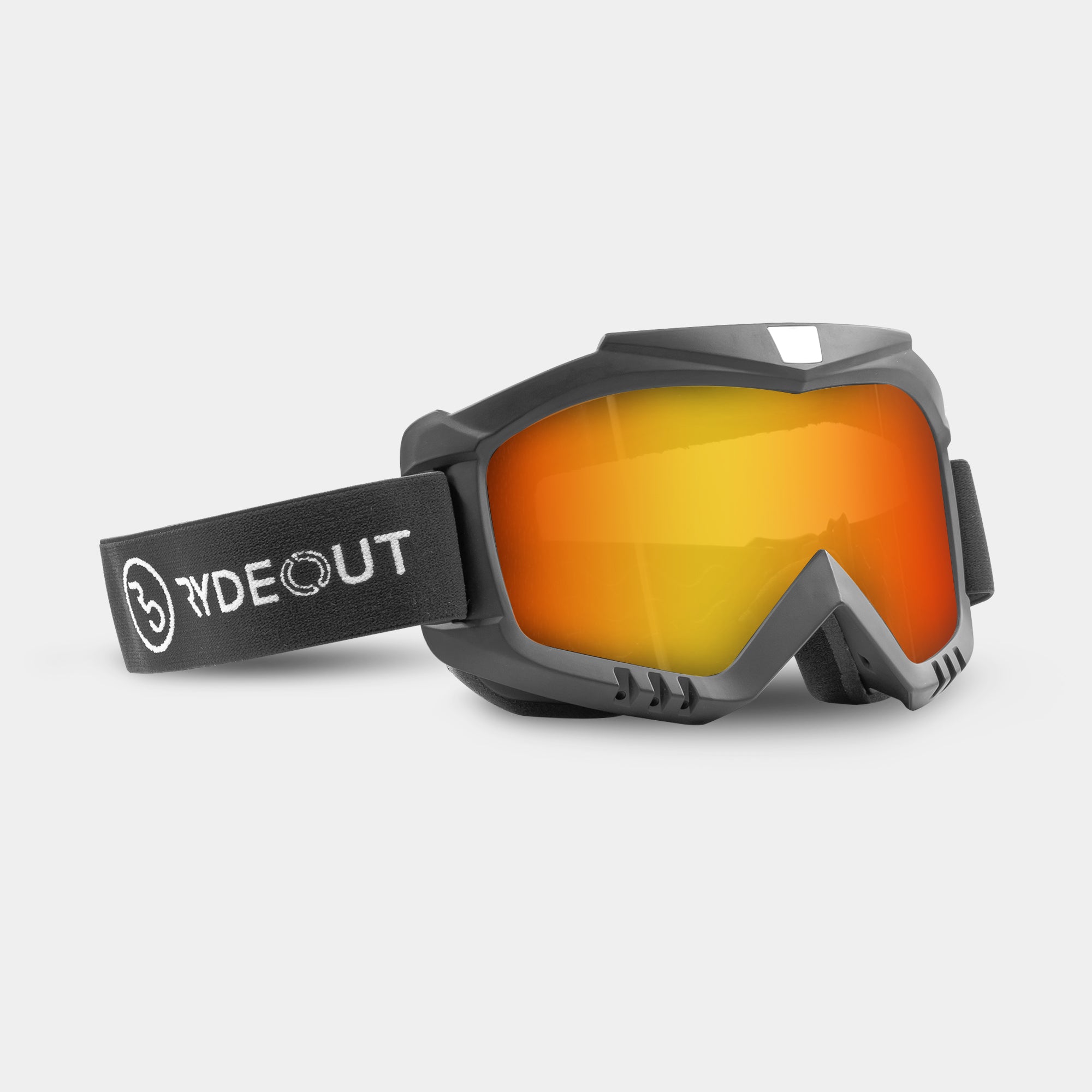 Rydeout MX Goggles – Red Lens