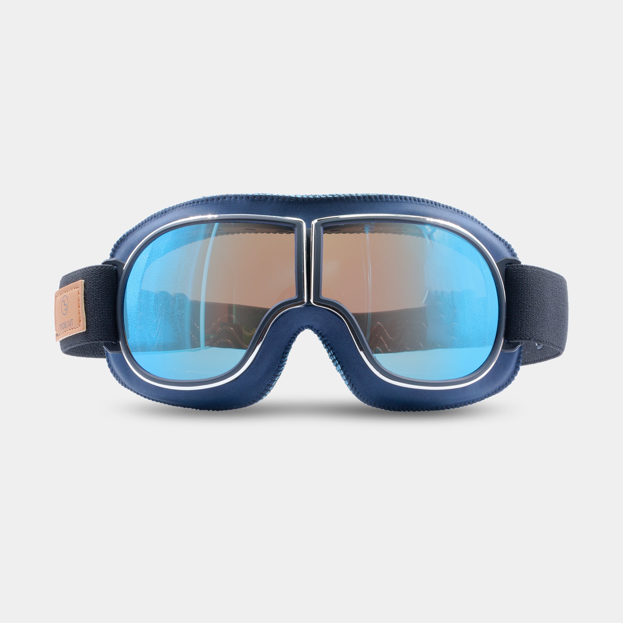 Rydeout Retro 305 Goggles – Ice Blue Lens