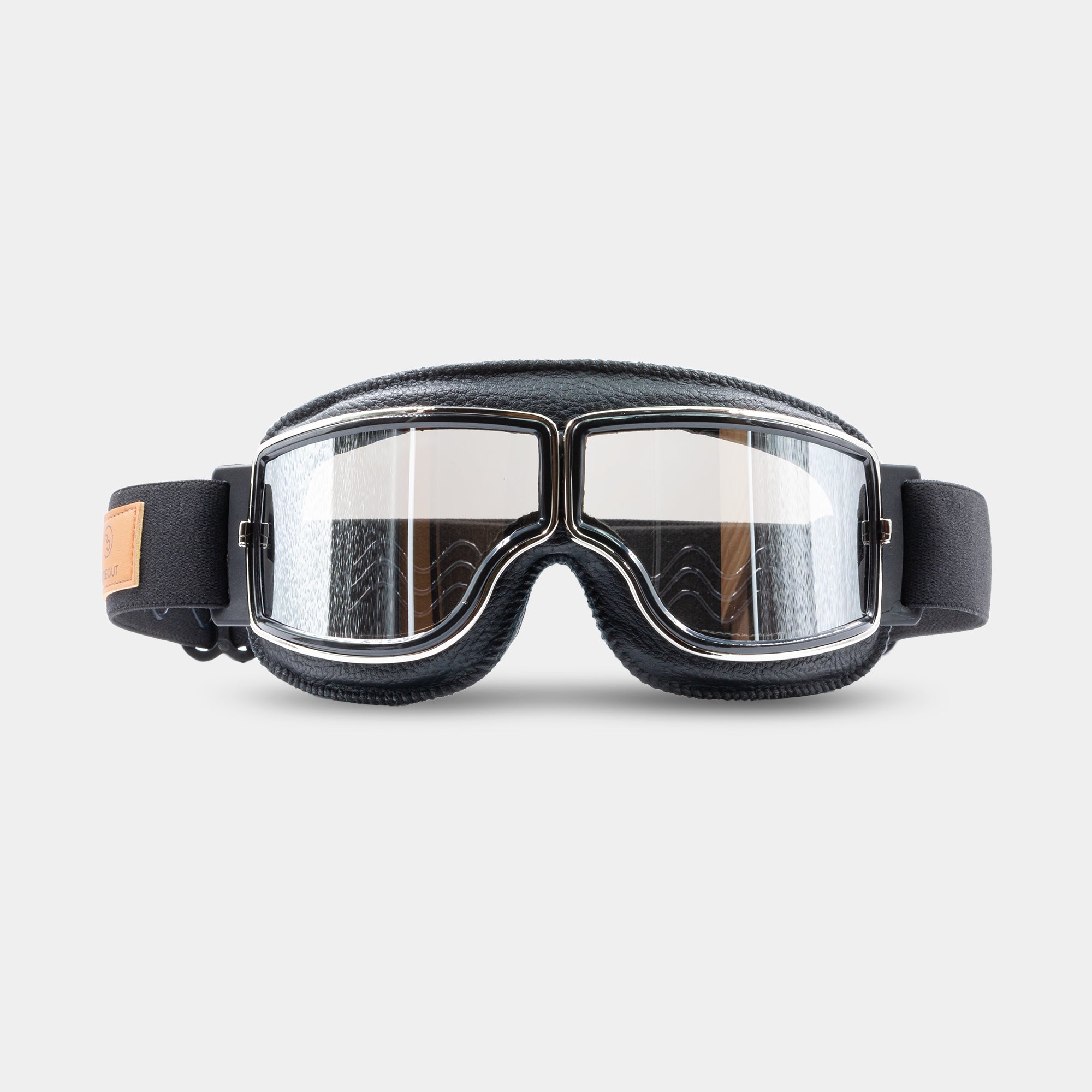 Rydeout Retro T13 Goggles – Chrome Lens